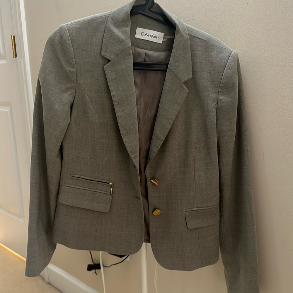 Calvin Klein Suit Blazer Size 4